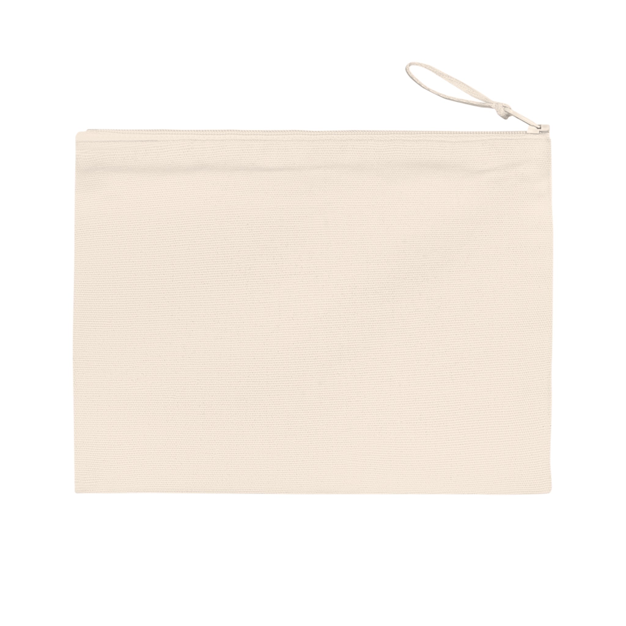 Eco-Friendly Pouch with 'Field of Poppies' I Original Artwork by American Artist Barbara Cleary
